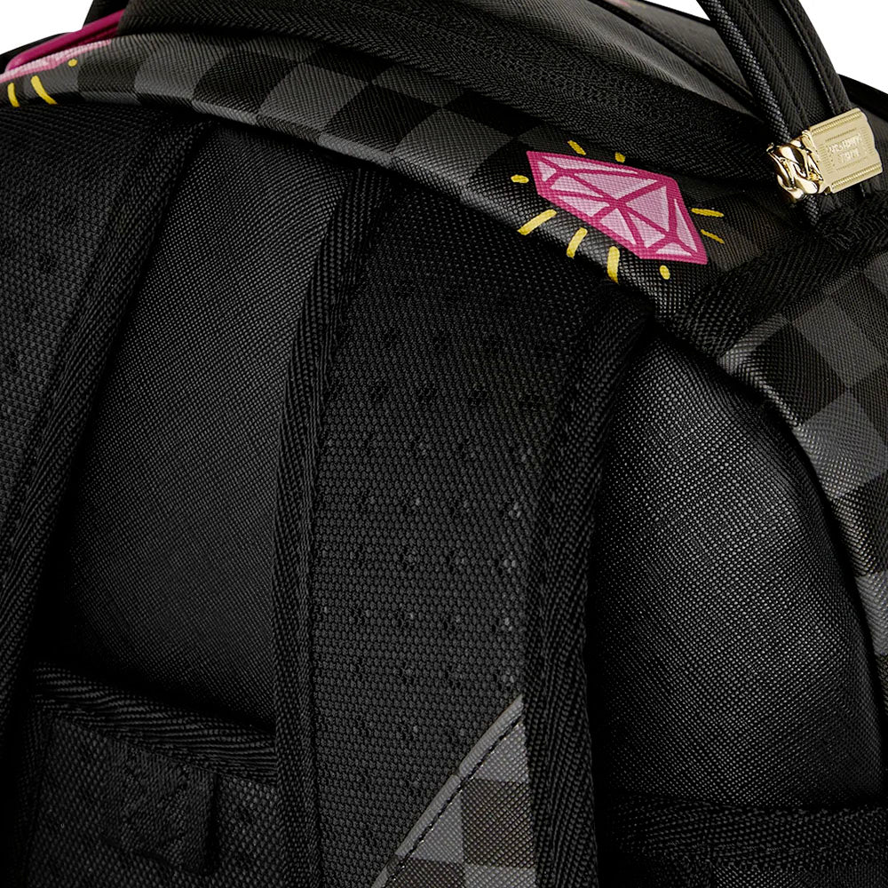 Zaino Unisex SPRAYGROUND stampa Pink Panther Drippy Diamonds