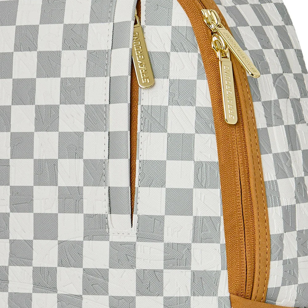 Unisex Rucksack SPRAYGROUND 3AM Cream Check DLXSV