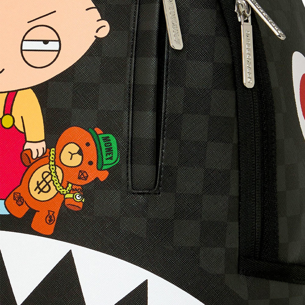 Zaino Unisex SPRAYGROUND stampa Family Guy Stewie Holding Bear Keychain
