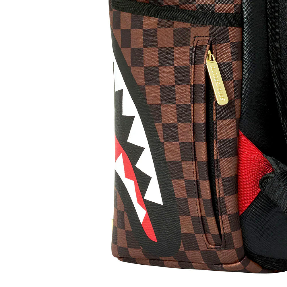 Zaino Unisex SPRAYGROUND stampa Sharks in Paris Gold Drip