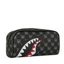 Pouch SPRAYGROUND stampa Sharks in Paris WTF Bubbly Black Check