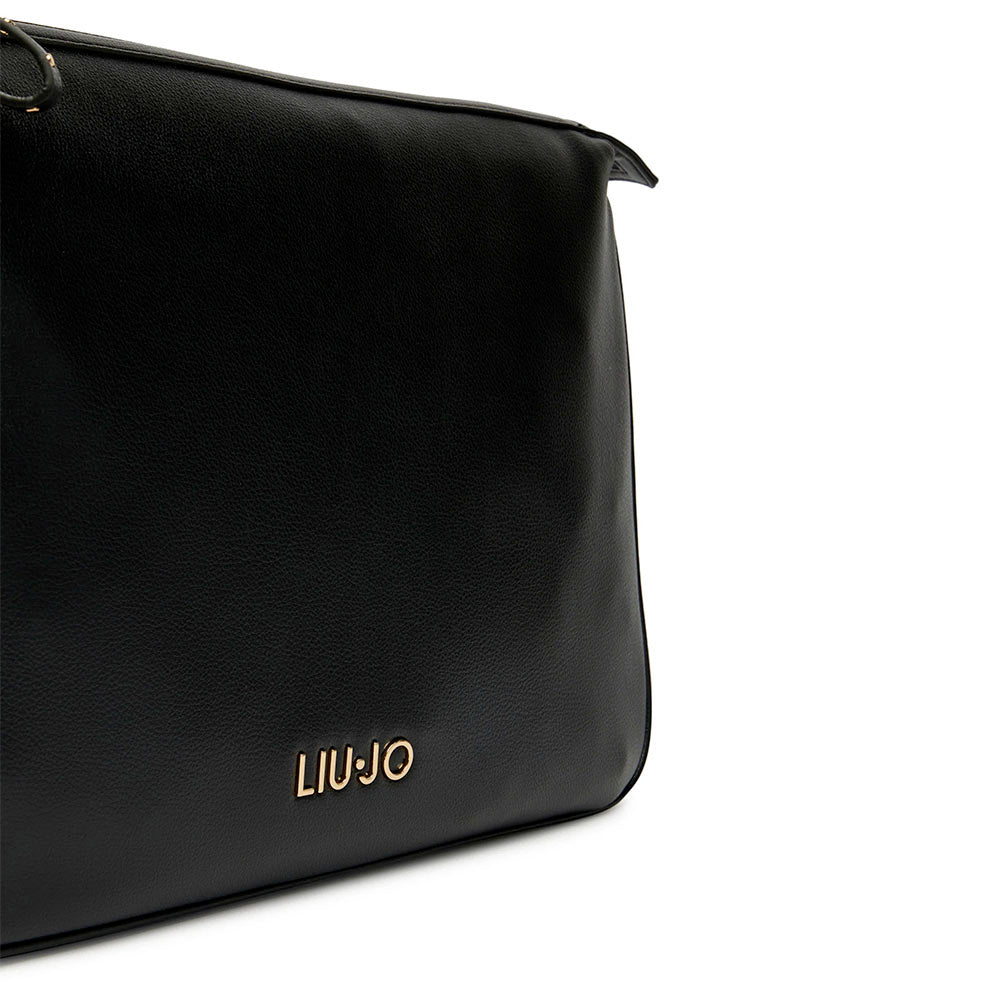 Hobo Bag Large Donna LIU JO Better stampa Bottalata Nera