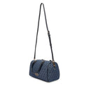 Bauletto Donna a Mano LIU JO in Tessuto Jacquard con Logo Monogram Dress Blue
