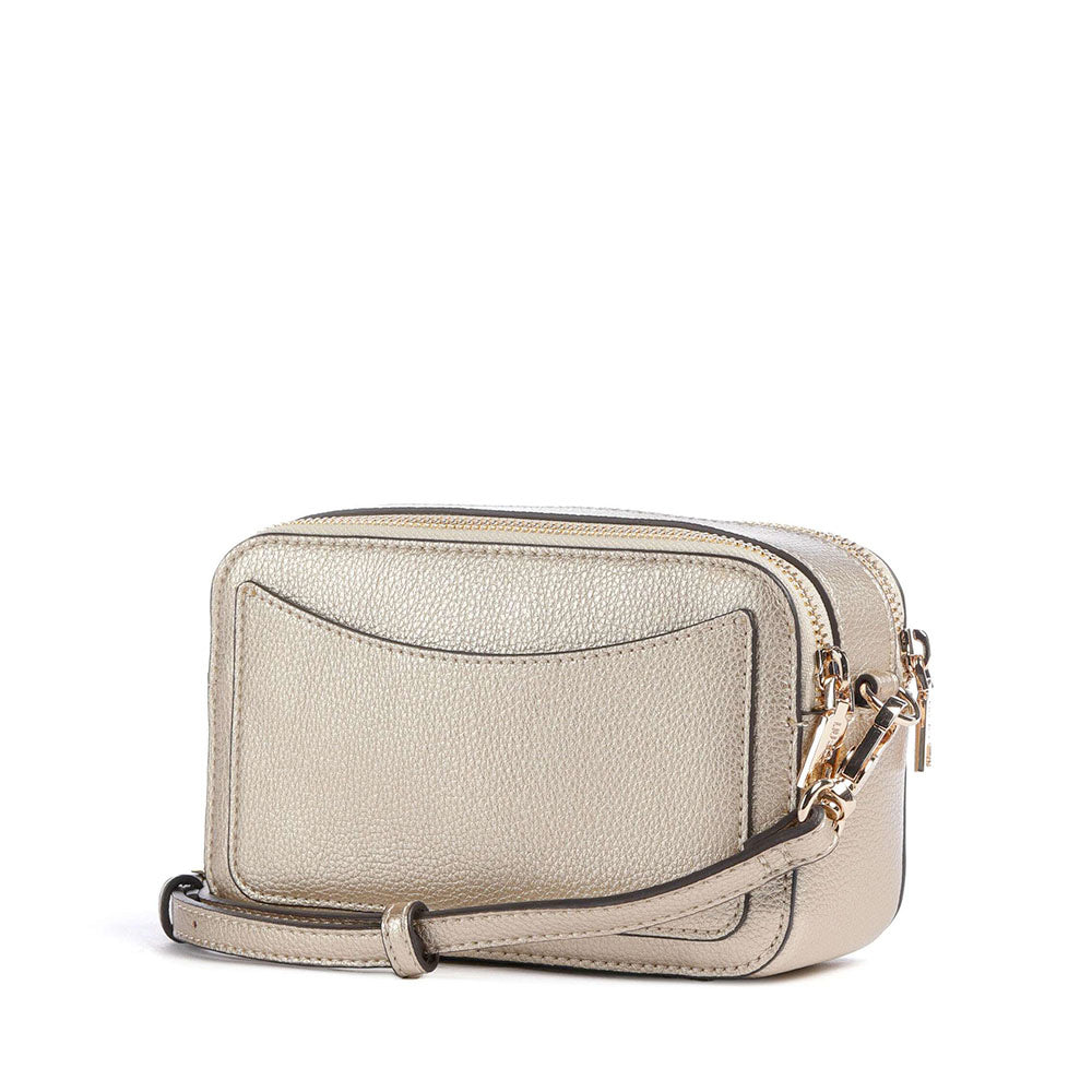 Borsa Donna a Tracolla Small LIU JO Better stampa Bottalata Light Gold