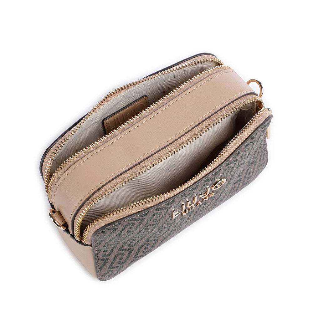 Borsa Donna a Tracolla Small LIU JO Better stampa Monogram Testa di Moro