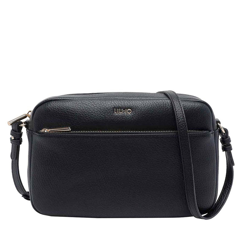 Borsa Donna a Tracolla LIU JO Better effetto Bottalato Nero