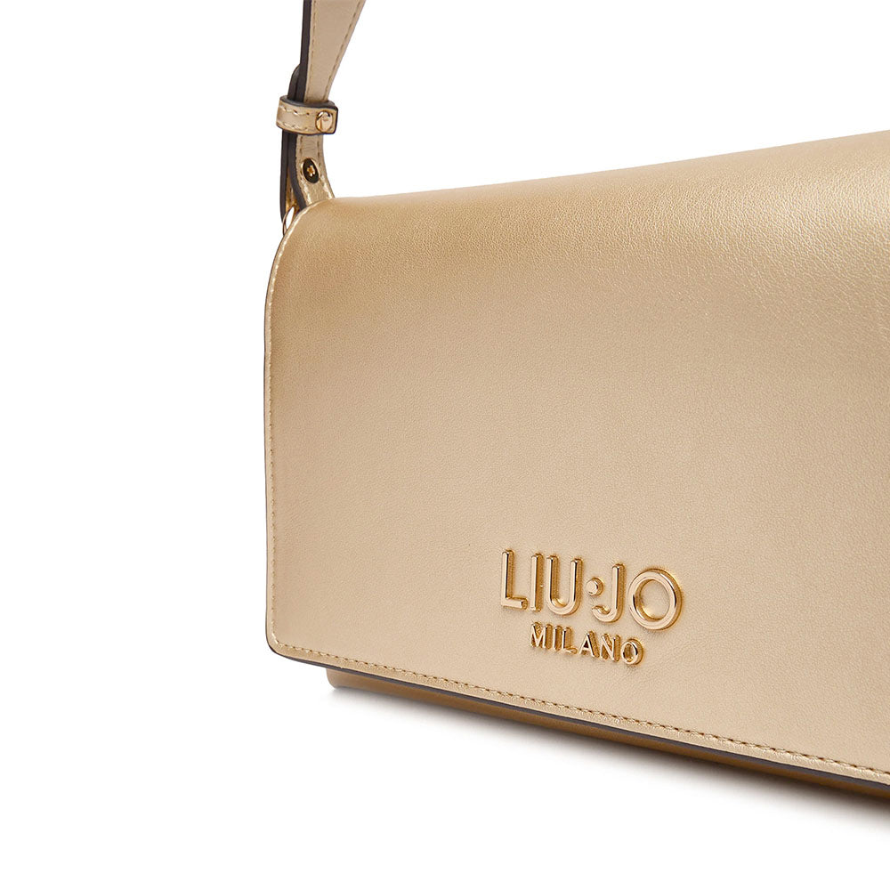 Pochette Donna a Spalla e Tracolla LIU JO Better Oro Chiaro