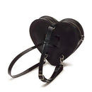 Borsa Donna a Cuore DR. MARTENS linea Kiev in Pelle Smooth Nero