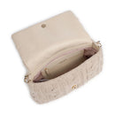 Borsa a Spalla Media LIU JO linea LaPuffy in Maglia color Marmo