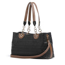 Shopping Bag Donna LIU JO Nera con Logo Embossed All Over