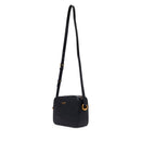 Borsa Donna a Tracolla LIU JO in Ecopelle Nera con Logo Embossed