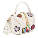 Borsa Donna a Mano BRACCIALINI linea Rock colore Bianco