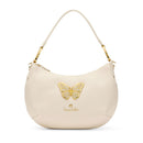 Borsa Donna Mezzaluna a Spalla Media BRACCIALINI linea Beth Jewels Beige