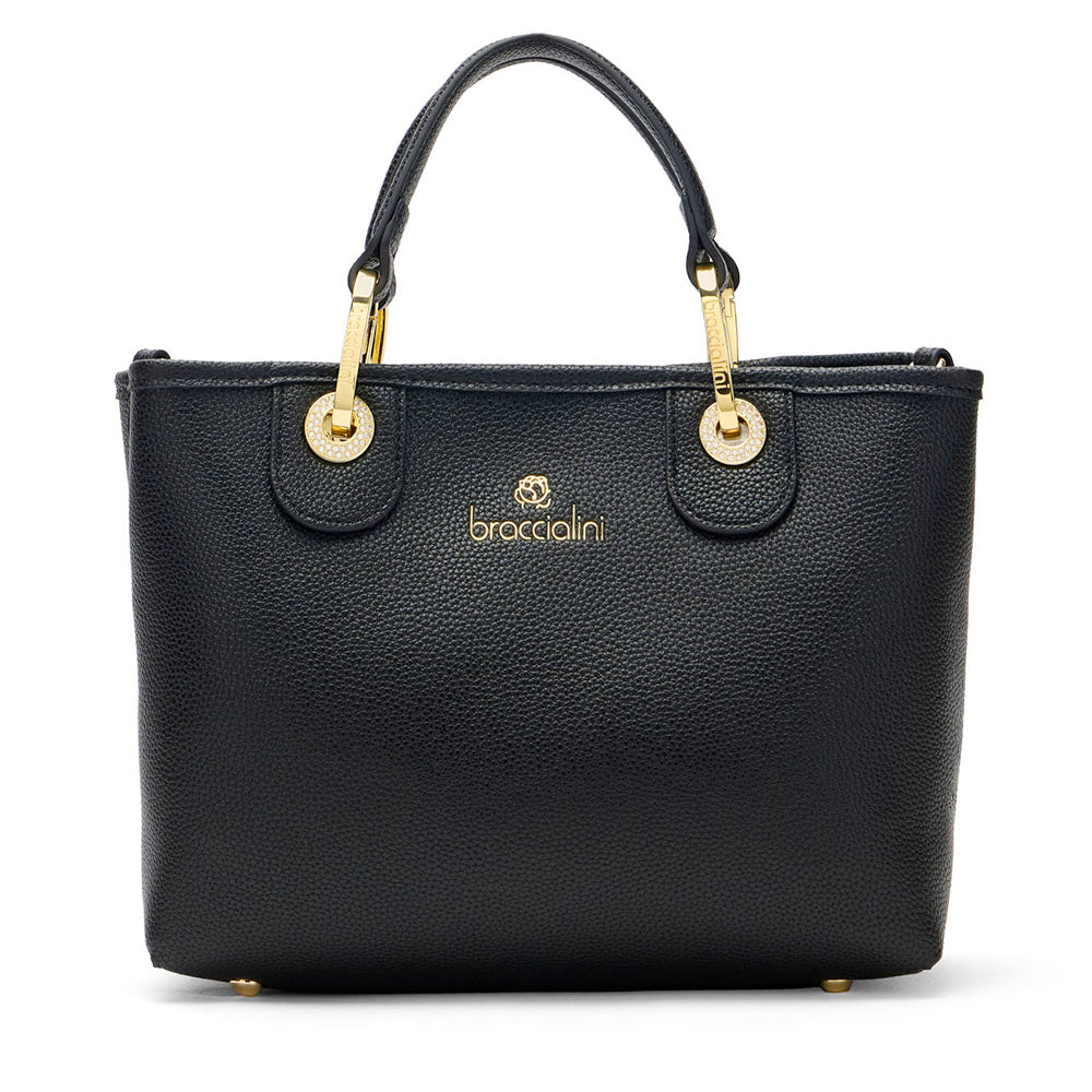 Borsa Donna a Mano Small BRACCIALINI linea Beth Nero
