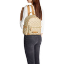 Zaino Donna BRACCIALINI linea Monogram in Pelle Beige