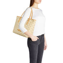 Shopping Bag Donna BRACCIALINI linea Monogram in Pelle Beige