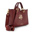 Borsa Donna a Mano Media BRACCIALINI linea Amy Bijoux color Vinaccia