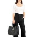 Borsa Donna a Mano Large BRACCIALINI linea Amy Bijoux Marrone Cioccolato