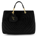 Borsa Donna a Mano Large BRACCIALINI linea Beth Matelassè Nero