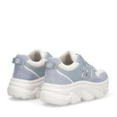 Sneakers Chuncky Donna LIU JO Steffy 01 in Pelle Azzurra