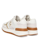 Sneakers Platform Donna LIU JO Amazing 43 Bis in Suede e Mesh Bianco