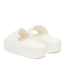 Ciabatte Platform LIU JO Mykonos 01 in Gomma Bianca