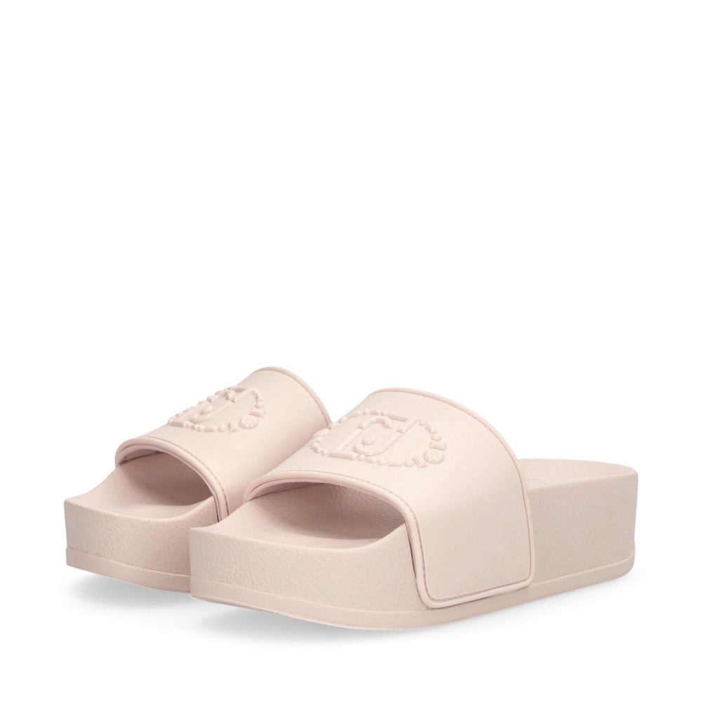 Ciabatte Platform LIU JO Mykonos 01 in Gomma Nude