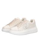 Sneakers Platform LIU JO Babol 01 in Microfibra Shiny color Latte