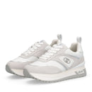 Sneakers Platform Donna LIU JO Maxi Wonder 97 in Pelle e Suede Bianco