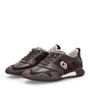 Sneakers Donna LIU JO Blossom 02 in Pelle e Suede color Moka