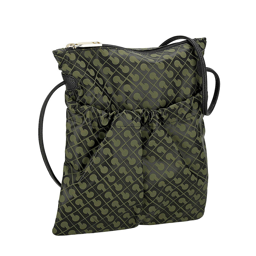 Borsa Donna a Tracolla GHERARDINI in Tessuto Softy Colore Forest