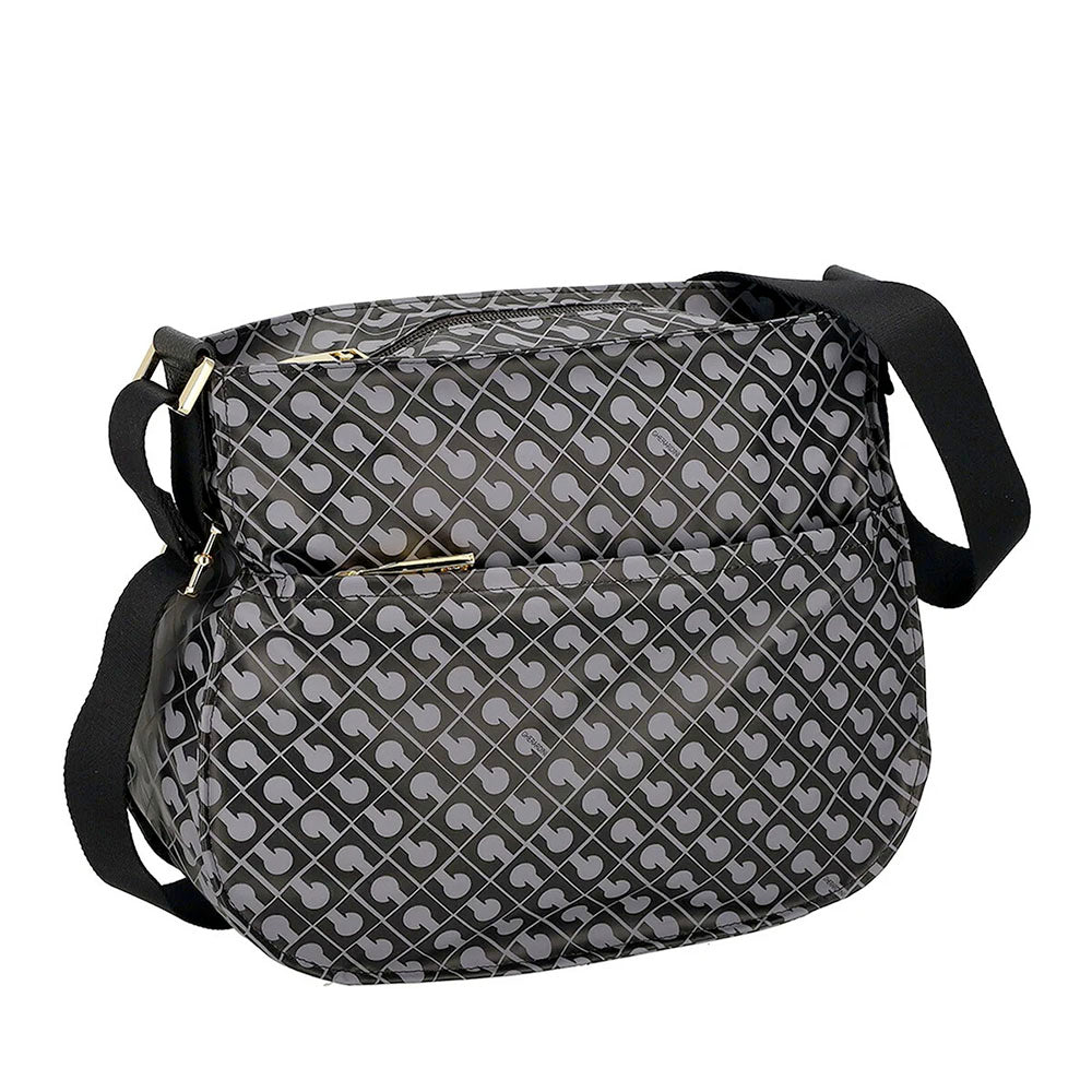 Borsa Donna Piccola a Tracolla GHERARDINI in Tessuto Softy Colore Granite