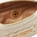 LOVE MOSCHINO LETTERING LINIE
Gesteppte Gürteltasche in der Farbe Elfenbein 