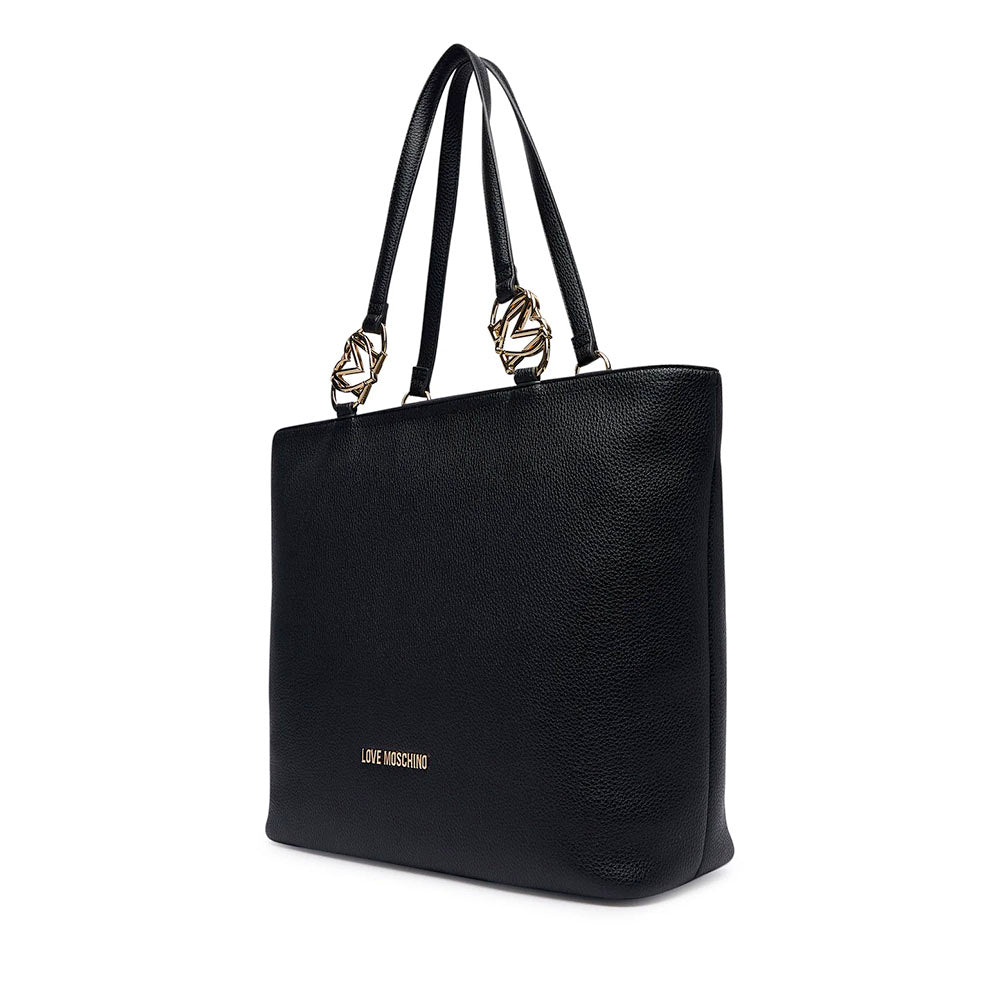 Shopping Bag Donna LOVE MOSCHINO linea Jewel Nera