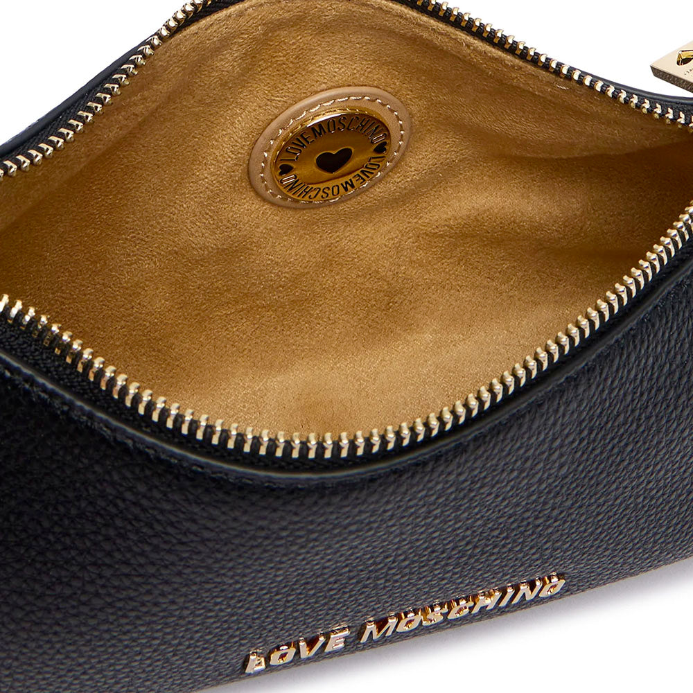 Borsa Sottospalla Donna LOVE MOSCHINO linea Jewel Nera