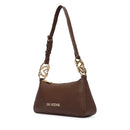 Borsa Sottospalla Donna LOVE MOSCHINO linea Jewel Marrone