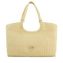 Shopping Bag Donna LOVE MOSCHINO linea Bubby Love in Ecopelle color Burro