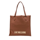 Vertical Tote Bag LOVE MOSCHINO Bold Bag in Chestnut