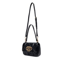 Borsa Donna Sottospalla LOVE MOSCHINO linea Embossed Nera