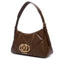 Borsa Donna Sottospalla LOVE MOSCHINO linea Embossed Marrone