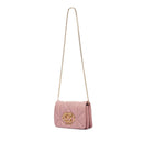 Clutch Trapuntata con Tracolla LOVE MOSCHINO linea Embossed Rosa