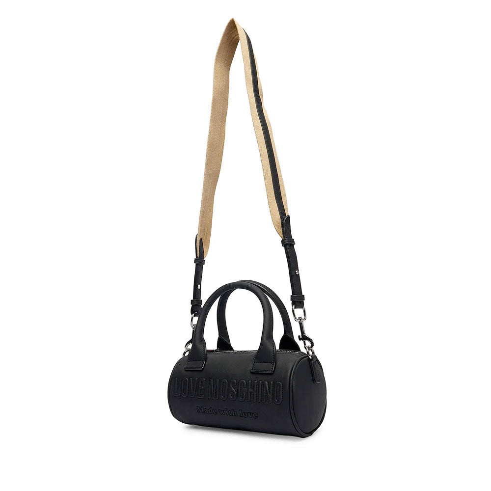 Borsa Donna Bauletto Mini LOVE MOSCHINO in Ecopelle Nera