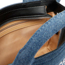 Borsa Donna a Mano LOVE MOSCHINO in Denim Blu