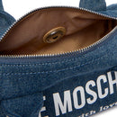 Borsa Donna Mini Bauletto LOVE MOSCHINO in Denim