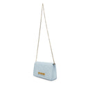 Clutch Donna con Tracolla LOVE MOSCHINO linea Smart Daily Quilted Celeste