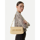 Damen-Schultertasche LOVE MOSCHINO Modell Bold Bag in Creme