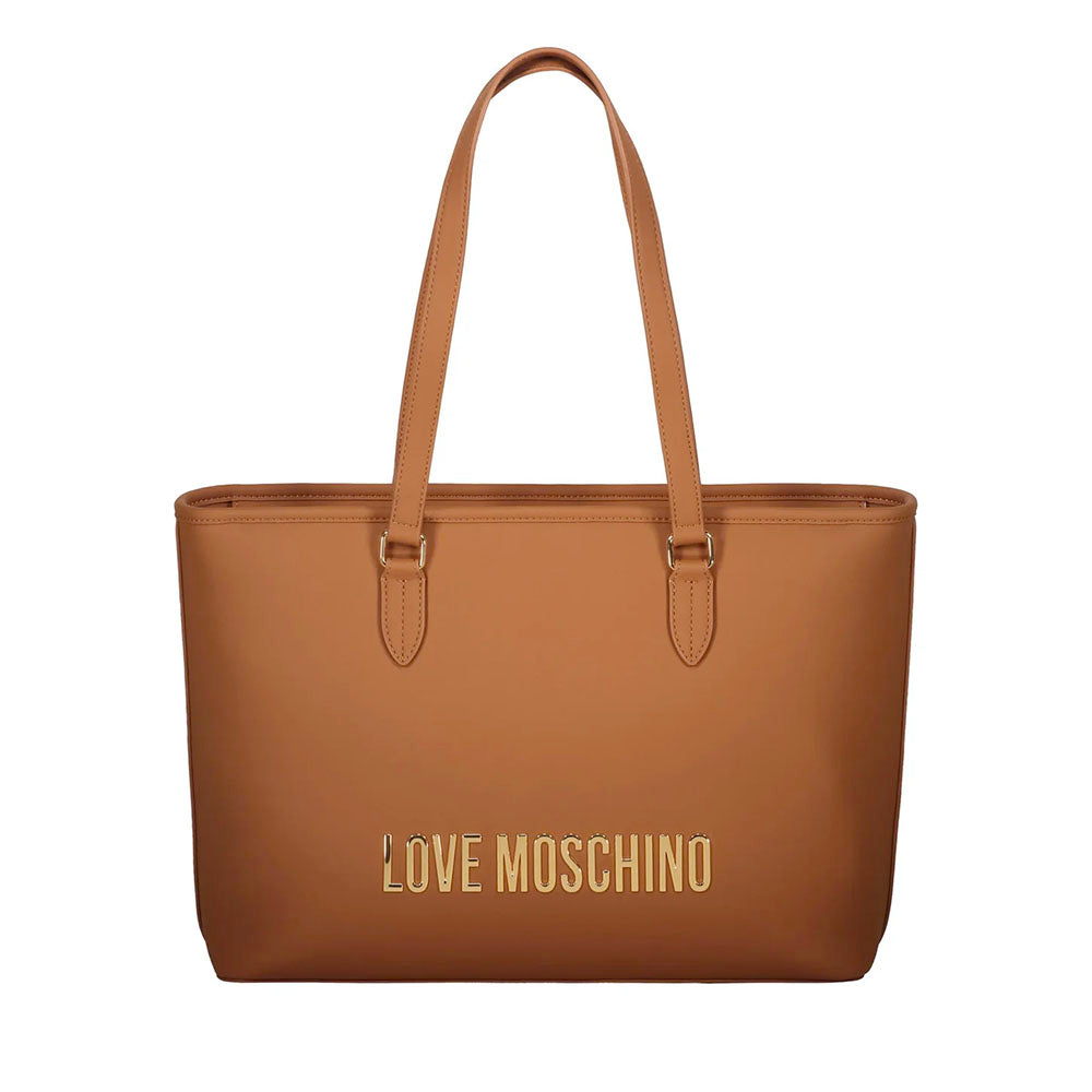 Borsa Donna Shopping LOVE MOSCHINO linea Bold Bag color Cuoio