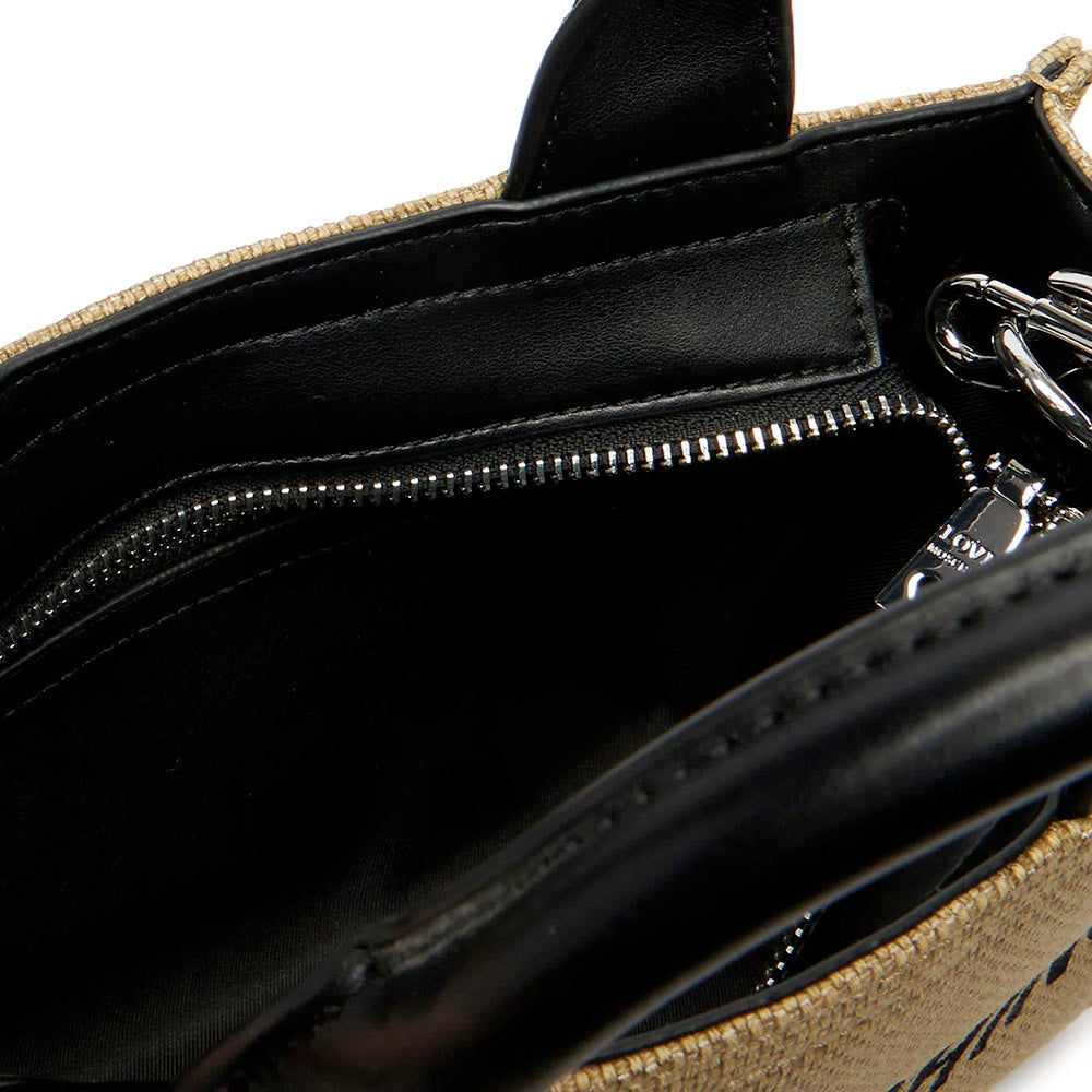 Borsa Donna a Mano LOVE MOSCHINO in Canvas color Oro