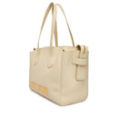 Shopping Bag Donna con Pochette LOVE MOSCHINO linea Bold Bag Avorio