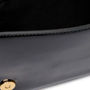 Clutch con Tracolla LOVE MOSCHINO in Vernice Nera